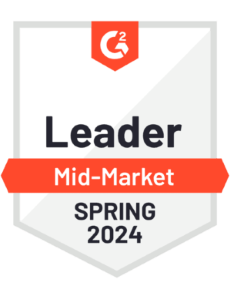 top DLP solution G2 badge mid-market spring 2024