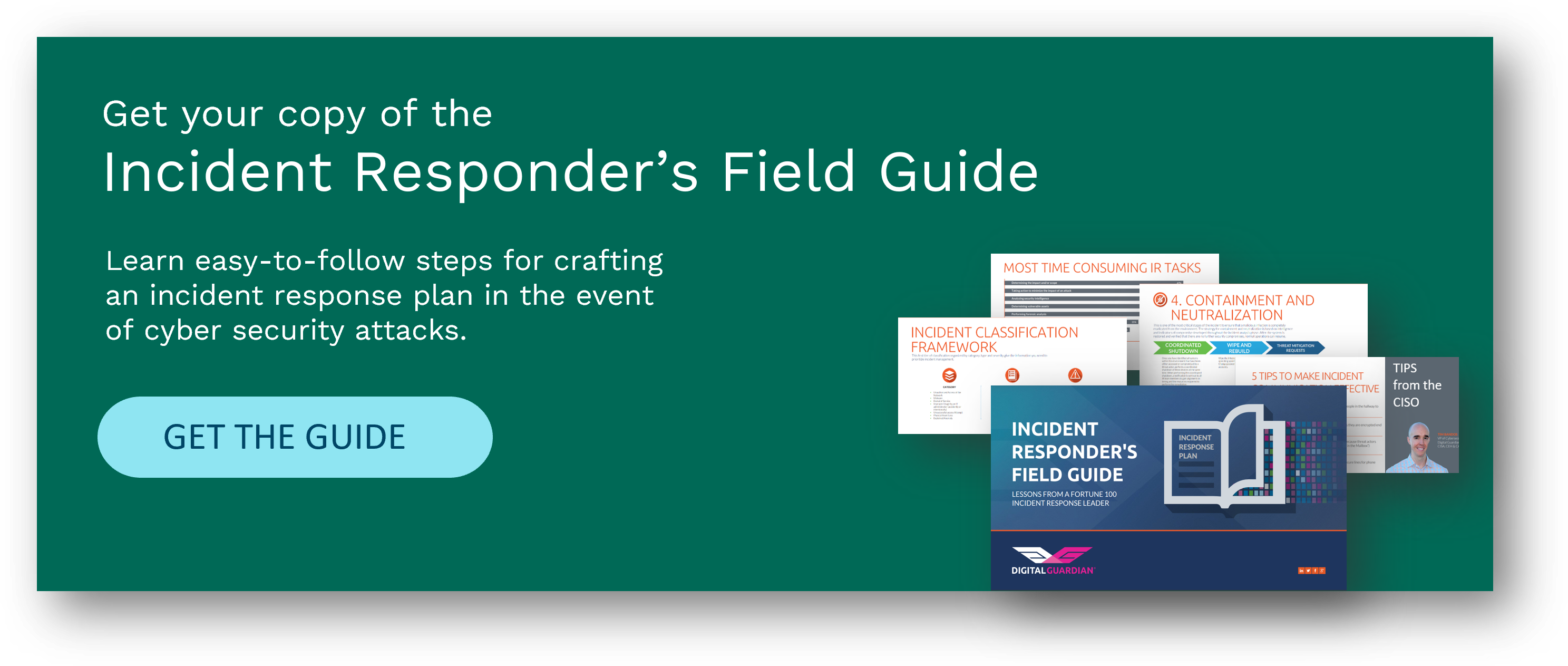 Incident Responders Field Guide Visual CTA