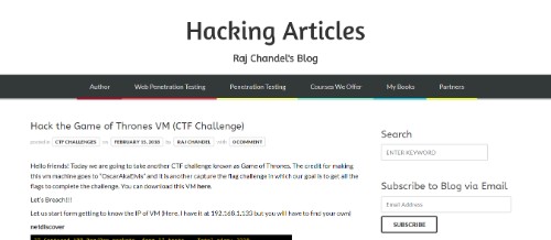 Hacking Articles