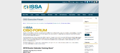 ISSA CISO Forum