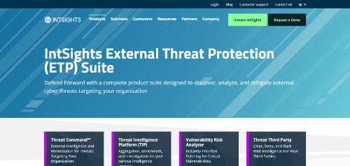 IntSights External Threat Protection (ETP) Suite