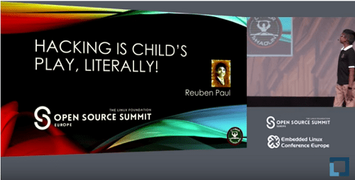 Keynote: Hacking is Child's Play, Literally! - Reuben Paul, 11 Year Old Hacker, CyberShaolin Founder
