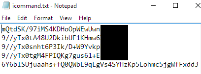 Encrypted files