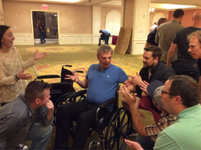 Dallas SE Training Wheels to Mobility - Team Chuck Norris